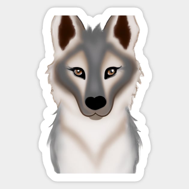 Wolf sales drawing anime